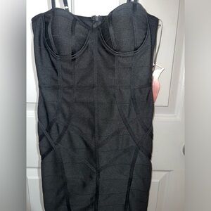 Black Cocktail Dress Medium New with tags